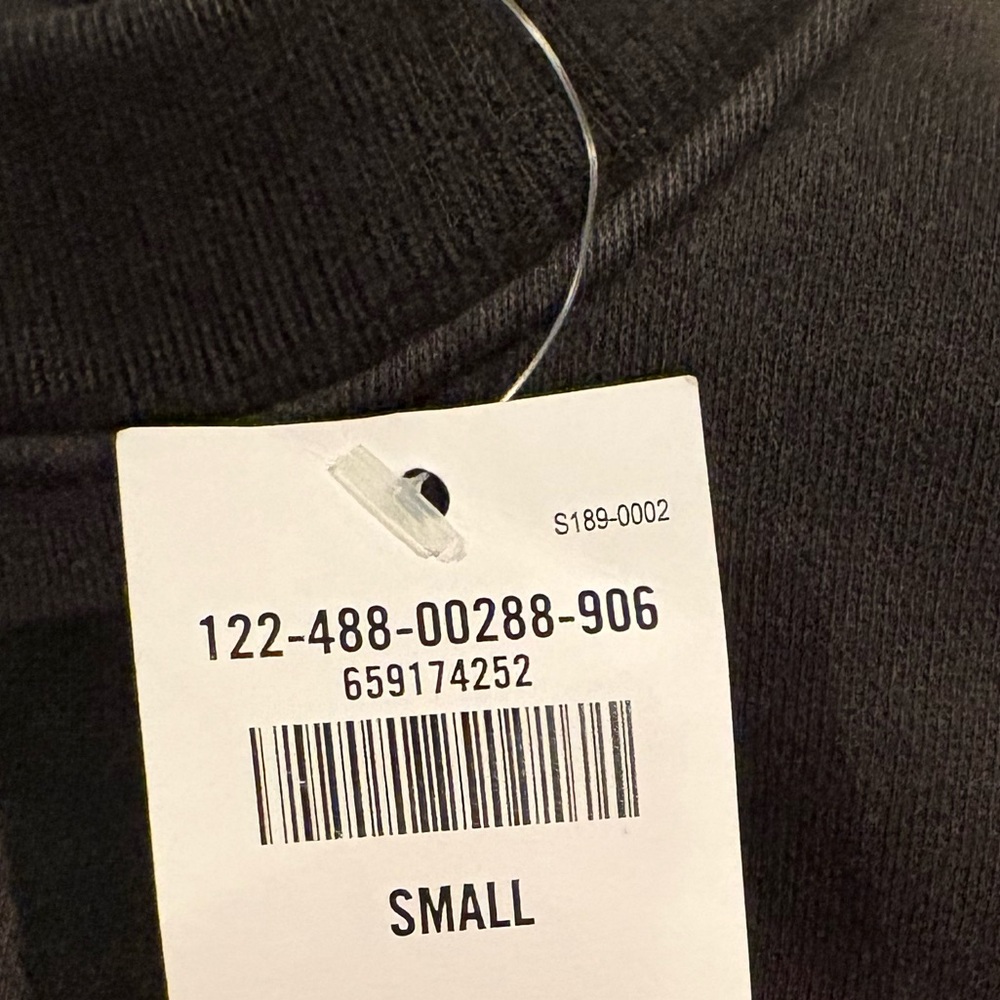 NWT Men’s Abercrombie Grand Teton Graphic Crewneck Sweater Sweatshirt Gray Small - Picture 4 of 5